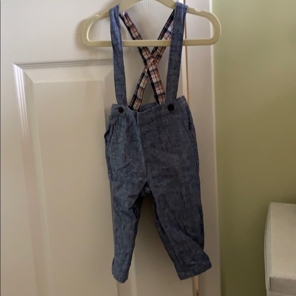 Janie and Jack suspender pant.